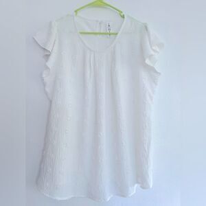 B top size medium White Adorable
